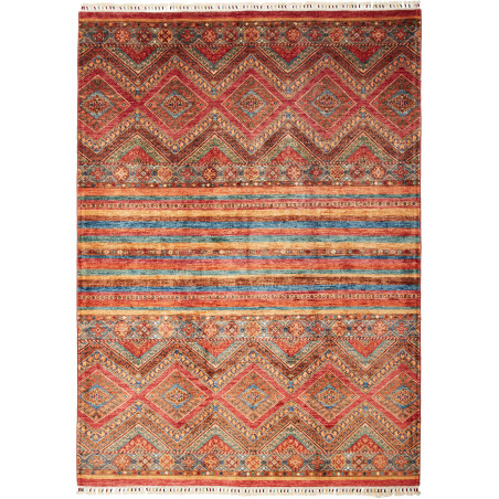 Tappeto Samarkand Pakistan 170x236 Rosso Terrac