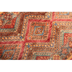 Tappeto Samarkand Pakistan 170x236 Rosso Terrac