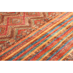 Tappeto Samarkand Pakistan 170x236 Rosso Terrac