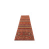 Tappeto Samarkand Pakistan 81x307 Rosso Arancio