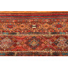 Tappeto Samarkand Pakistan 81x307 Rosso Arancio