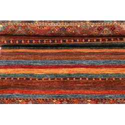 Tappeto Samarkand Pakistan 81x307 Rosso Arancio