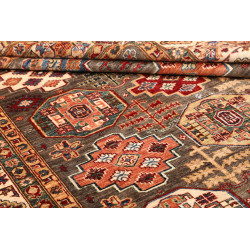 Tappeto Kazak Fine Pakistan 202x300 Grigio Marr