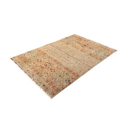 Tappeto Rubin Pakistan 125x184 Beige Ruggine Te