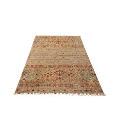 Tappeto Rubin Pakistan 125x184 Beige Ruggine Te