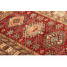 Tappeto Kazak Fine Pakistan 93x153 Rosso Crema