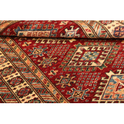 Tappeto Kazak Fine Pakistan 93x153 Rosso Crema