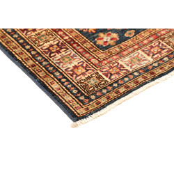 Tappeto Kazak Fine Pakistan 100x147 Blu Profond