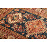 Tappeto Kazak Fine Pakistan 100x147 Blu Profond