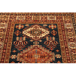 Tappeto Kazak Fine Pakistan 100x147 Blu Profond