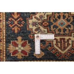 Tappeto Kazak Fine Pakistan 100x147 Blu Profond