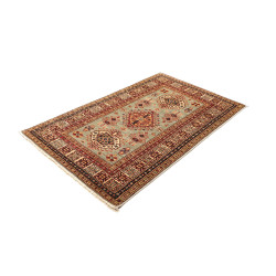 Tappeto Kazak Fine Pakistan 100x155 Verde Salvi