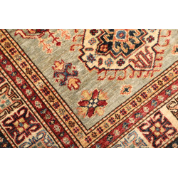 Tappeto Kazak Fine Pakistan 100x155 Verde Salvi