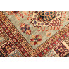 Tappeto Kazak Fine Pakistan 100x155 Verde Salvi