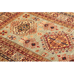 Tappeto Kazak Fine Pakistan 100x155 Verde Salvi
