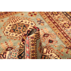 Tappeto Kazak Fine Pakistan 100x155 Verde Salvi