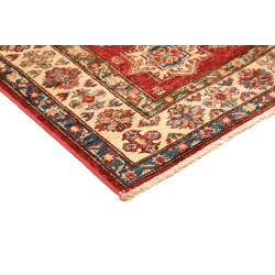 Tappeto Kazak Fine Pakistan 102x142 Rosso Crema