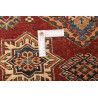 Tappeto Kazak Fine Pakistan 102x142 Rosso Crema