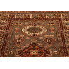 Rug Kazak Fine Pakistan 100x147 Taupe Brown Bur