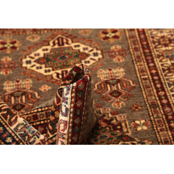 Rug Kazak Fine Pakistan 100x147 Taupe Brown Bur
