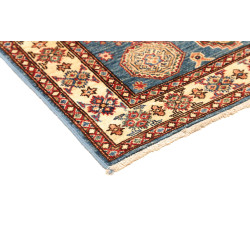 Tappeto Kazak Fine Pakistan 96x147 Blu Rosso Cr