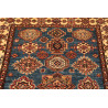 Tappeto Kazak Fine Pakistan 96x147 Blu Rosso Cr