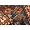 Tappeto Kazak Fine Pakistan 96x147 Blu Rosso Cr