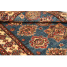 Tappeto Kazak Fine Pakistan 96x147 Blu Rosso Cr