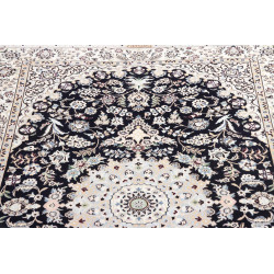 Tappeto Nain 6la Persia 120x195 Blu Notte Bianc