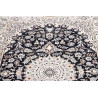 Tappeto Nain 6la Persia 120x195 Blu Notte Bianc