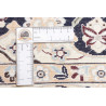 Tappeto Nain 6la Persia 120x195 Blu Notte Bianc