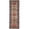 Tappeto Kazak Fine Pakistan 79x243 Verde Polver