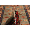 Tappeto Kazak Fine Pakistan 79x243 Verde Polver