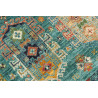 Tappeto Tribal Pakistan 126x189 Turchese Rosso