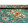 Tappeto Tribal Pakistan 126x189 Turchese Rosso