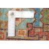 Tappeto Tribal Pakistan 126x189 Turchese Rosso