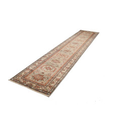 Rug Kazak Fine Pakistan 83x578 Grey Beige Terra