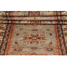 Rug Kazak Fine Pakistan 83x578 Grey Beige Terra