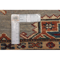 Rug Kazak Fine Pakistan 83x578 Grey Beige Terra
