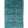 Tappeto Mamlouk Pakistan 123x178 Turchese Blu
