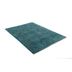 Tappeto Mamlouk Pakistan 123x178 Turchese Blu
