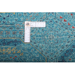 Tappeto Mamlouk Pakistan 123x178 Turchese Blu