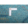 Tappeto Mamlouk Pakistan 123x178 Turchese Blu