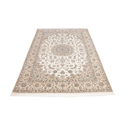 Tappeto Nain 6la Persia 153x237 Bianco Crema Bl