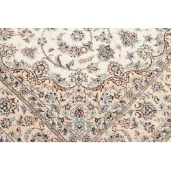 Tappeto Nain 6la Persia 153x237 Bianco Crema Bl