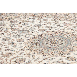 Tappeto Nain 6la Persia 153x237 Bianco Crema Bl