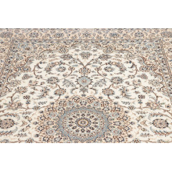 Tappeto Nain 6la Persia 153x237 Bianco Crema Bl