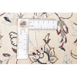Tappeto Nain 6la Persia 153x237 Bianco Crema Bl