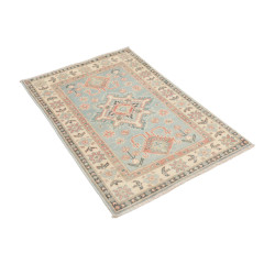 Tappeto Kazak Afghanistan 82x122 Azzurro Tenue