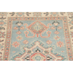 Tappeto Kazak Afghanistan 82x122 Azzurro Tenue
